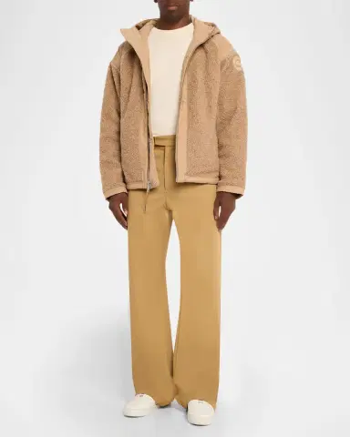 Canada Goose Men's Alberni Reversible Fleece Hooded Bomber Jacket | Thumbnail 2 Canada Goose Men's Alberni Reversible Fleece Hooded Bomber Jacket | Thumbnail 2