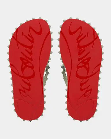Christian Louboutin Loubi Donna Spike Flip Flops | Thumbnail 4 Christian Louboutin Loubi Donna Spike Flip Flops | Thumbnail 4