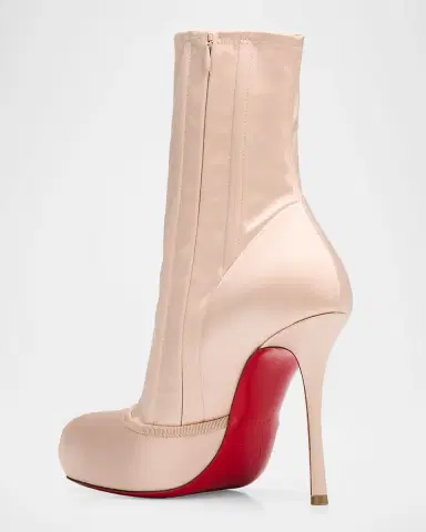 Christian Louboutin 100mm Pavlova Satin Booties | Thumbnail 4 Christian Louboutin 100mm Pavlova Satin Booties | Thumbnail 4