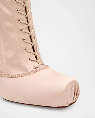 Christian Louboutin 100mm Pavlova Satin Booties | Thumbnail 5 Christian Louboutin 100mm Pavlova Satin Booties | Thumbnail 5