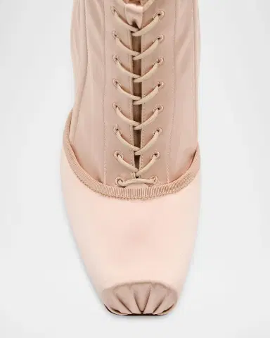Christian Louboutin 100mm Pavlova Satin Booties | Thumbnail 6 Christian Louboutin 100mm Pavlova Satin Booties | Thumbnail 6
