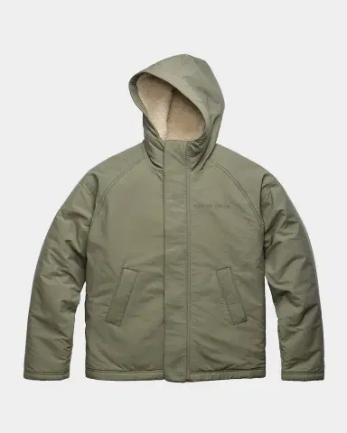Canada Goose Men 's Alberni Reversible Fleece Hooded Bomber Jacket | Thumbnail 3 Canada Goose Men 's Alberni Reversible Fleece Hooded Bomber Jacket | Thumbnail 3