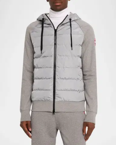 Canada Goose Men 's Hybridge Huron Padded-Front Jacket | Thumbnail 3 Canada Goose Men 's Hybridge Huron Padded-Front Jacket | Thumbnail 3