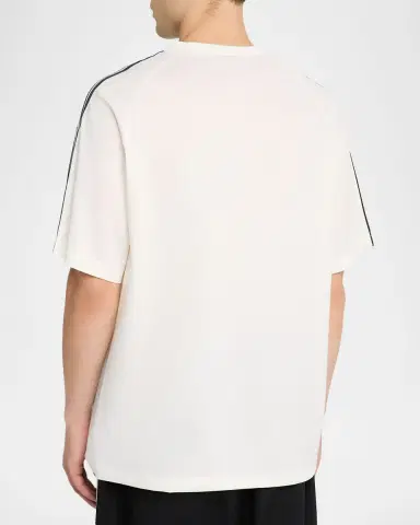 Y-3 Men's 3-Stripes Loose-Fit Raglan T-Shirt | Thumbnail 3 Y-3 Men's 3-Stripes Loose-Fit Raglan T-Shirt | Thumbnail 3