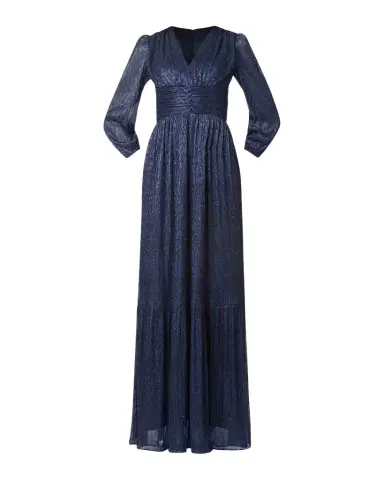 Shoshanna Venus Shimmer Empire Maxi Dress | Thumbnail 1 Shoshanna Venus Shimmer Empire Maxi Dress | Thumbnail 1