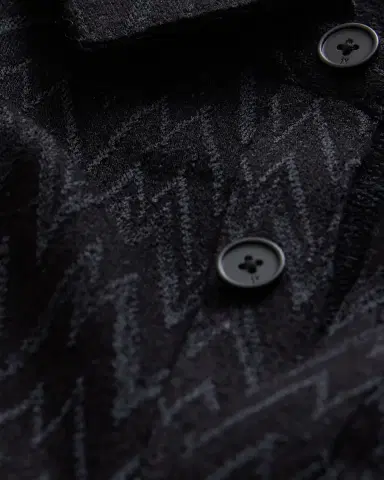 JOHN VARVATOS en's Redmond Herringbone Button-Down Shirt | Thumbnail 5 JOHN VARVATOS en's Redmond Herringbone Button-Down Shirt | Thumbnail 5