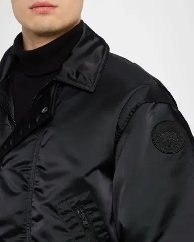 Canada Goose Men 's Seguin Aviator Bomber Jacket | Thumbnail 5 Canada Goose Men 's Seguin Aviator Bomber Jacket | Thumbnail 5
