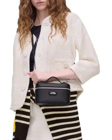 Marc Jacobs The Vanity East-West Leather Crossbody Bag | Thumbnail 1 Marc Jacobs The Vanity East-West Leather Crossbody Bag | Thumbnail 1