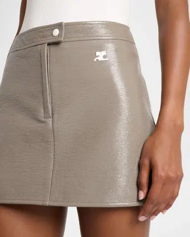 Courreges Vinyle Reedition Mini Skirt | Thumbnail 4 Courreges Vinyle Reedition Mini Skirt | Thumbnail 4