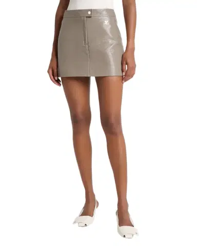 Courreges Vinyle Reedition Mini Skirt | Thumbnail 1 Courreges Vinyle Reedition Mini Skirt | Thumbnail 1