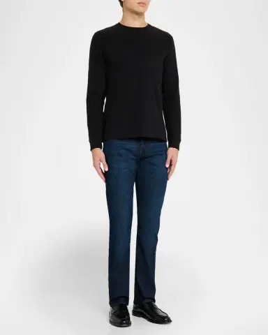 7 For All Mankind Men's The Straight Faded Denim Jeans | Thumbnail 2 7 For All Mankind Men's The Straight Faded Denim Jeans | Thumbnail 2