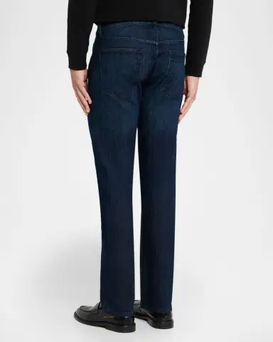 7 For All Mankind Men's The Straight Faded Denim Jeans | Thumbnail 3 7 For All Mankind Men's The Straight Faded Denim Jeans | Thumbnail 3
