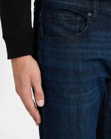 7 For All Mankind Men's The Straight Faded Denim Jeans | Thumbnail 5 7 For All Mankind Men's The Straight Faded Denim Jeans | Thumbnail 5