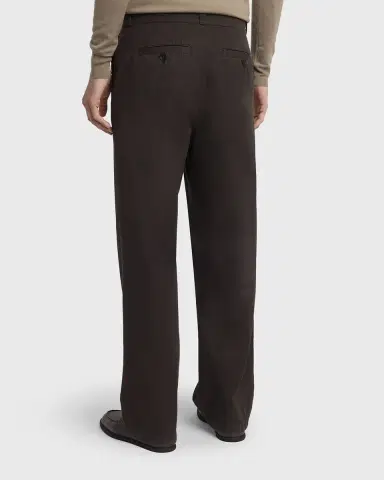 The Row Men's Ottis Cotton and Cashmere Straight-Leg Chino Pants | Thumbnail 3 The Row Men's Ottis Cotton and Cashmere Straight-Leg Chino Pants | Thumbnail 3