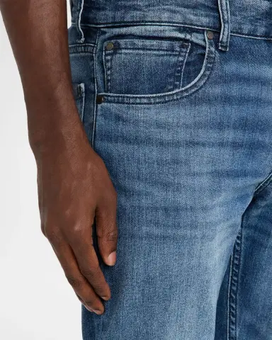7 For All Mankind Men's The Straight Faded Denim Jeans | Thumbnail 5 7 For All Mankind Men's The Straight Faded Denim Jeans | Thumbnail 5