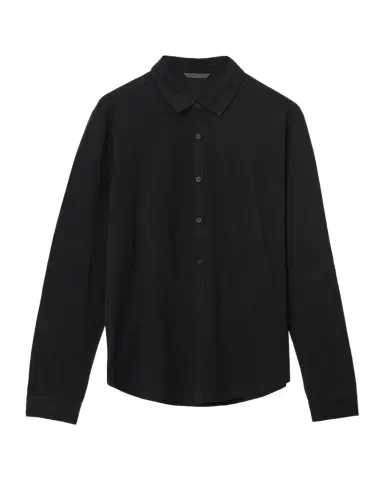JOHN VARVATOS Men's Gareth Organic Cotton Button-Down Shirt | Thumbnail 1 JOHN VARVATOS Men's Gareth Organic Cotton Button-Down Shirt | Thumbnail 1