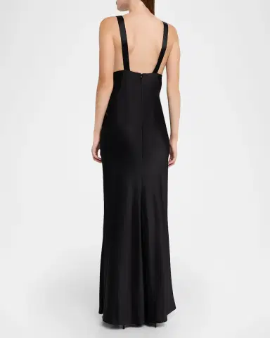 Nili Lotan Bionca Empire-Waist Sleeveless Silk Bias Maxi Dress | Thumbnail 3 Nili Lotan Bionca Empire-Waist Sleeveless Silk Bias Maxi Dress | Thumbnail 3
