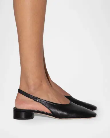 aeyde Dua Nappa Leather Slingback Flats | Thumbnail 2 aeyde Dua Nappa Leather Slingback Flats | Thumbnail 2