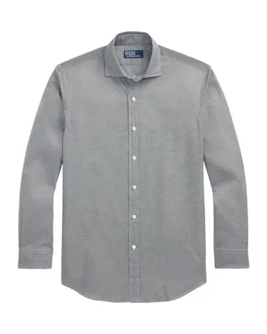 Polo Ralph Lauren Men's Classic-Fit Houndstooth Twill Sport Shirt | Thumbnail 1 Polo Ralph Lauren Men's Classic-Fit Houndstooth Twill Sport Shirt | Thumbnail 1