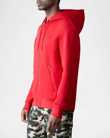 Mackage Men's Krystos Double-Face Jersey Hoodie | Thumbnail 4 Mackage Men's Krystos Double-Face Jersey Hoodie | Thumbnail 4