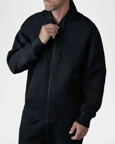 Mackage Men's Krystos Double-Face Jersey Hoodie | Thumbnail 5 Mackage Men's Krystos Double-Face Jersey Hoodie | Thumbnail 5