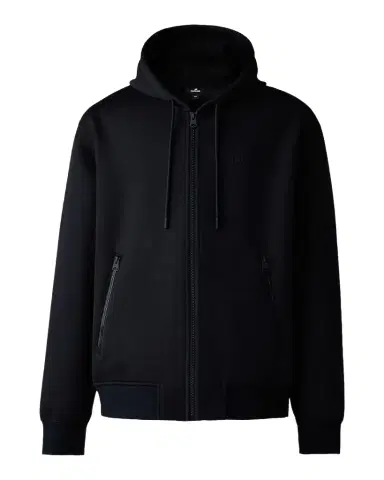 Mackage Men's Krystos Double-Face Jersey Hoodie | Thumbnail 1 Mackage Men's Krystos Double-Face Jersey Hoodie | Thumbnail 1