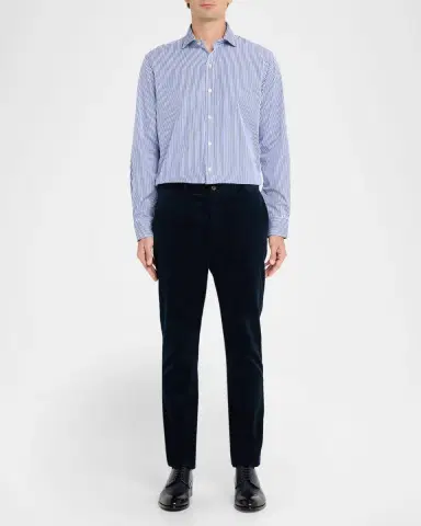 Polo Ralph Lauren Men's Classic Fit Stripe Poplin Sport Shirt | Thumbnail 2 Polo Ralph Lauren Men's Classic Fit Stripe Poplin Sport Shirt | Thumbnail 2