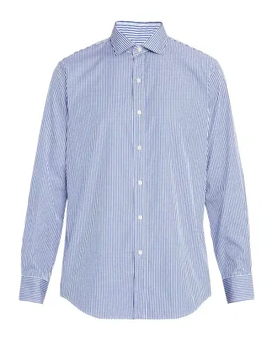Polo Ralph Lauren Men's Classic Fit Stripe Poplin Sport Shirt | Thumbnail 1 Polo Ralph Lauren Men's Classic Fit Stripe Poplin Sport Shirt | Thumbnail 1