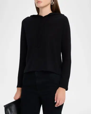 MAJESTIC FILATURES Machine Washable Cashmere Hoodie | Thumbnail 4 MAJESTIC FILATURES Machine Washable Cashmere Hoodie | Thumbnail 4