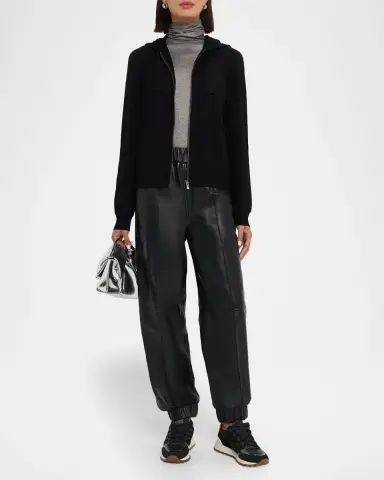 Majestic Filatures Zip-Front French Terry Hoodie | Thumbnail 2 Majestic Filatures Zip-Front French Terry Hoodie | Thumbnail 2