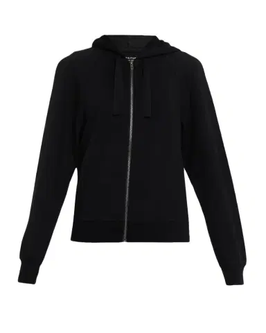 Majestic Filatures Zip-Front French Terry Hoodie | Thumbnail 1 Majestic Filatures Zip-Front French Terry Hoodie | Thumbnail 1