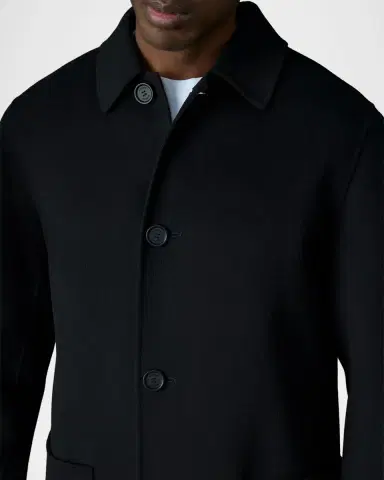 Mackage Men's Beckett Handmade Wool Overcoat | Thumbnail 5 Mackage Men's Beckett Handmade Wool Overcoat | Thumbnail 5