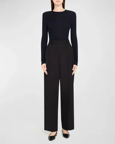 Gabriela Hearst Browning Cashmere Ribbed Top | Thumbnail 2 Gabriela Hearst Browning Cashmere Ribbed Top | Thumbnail 2