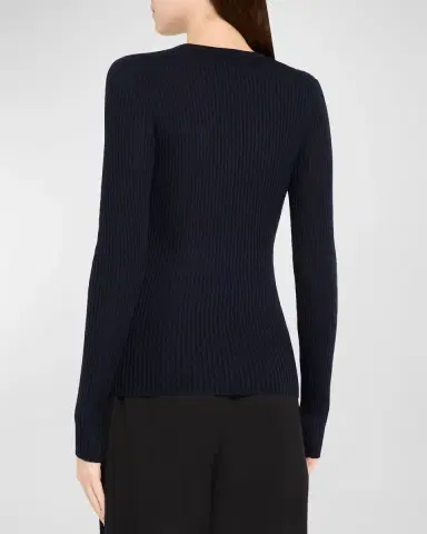 Gabriela Hearst Browning Cashmere Ribbed Top | Thumbnail 3 Gabriela Hearst Browning Cashmere Ribbed Top | Thumbnail 3
