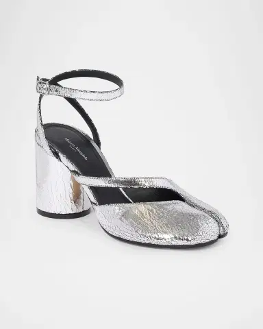 Maison Margiela Tabi Broken Mirror Leather Split-Toe Pumps | Thumbnail 2 Maison Margiela Tabi Broken Mirror Leather Split-Toe Pumps | Thumbnail 2