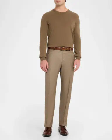 Zanella Men 's Parker Sharkskin Trousers | Thumbnail 2 Zanella Men 's Parker Sharkskin Trousers | Thumbnail 2