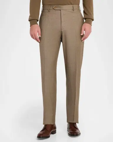 Zanella Men 's Parker Sharkskin Trousers | Thumbnail 4 Zanella Men 's Parker Sharkskin Trousers | Thumbnail 4