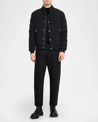 Mackage Men 's Bodhi Down Quilted Blouson Jacket | Thumbnail 2 Mackage Men 's Bodhi Down Quilted Blouson Jacket | Thumbnail 2