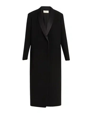 The Row Erdene Single-Breasted Wool Long Coat | Thumbnail 1 The Row Erdene Single-Breasted Wool Long Coat | Thumbnail 1
