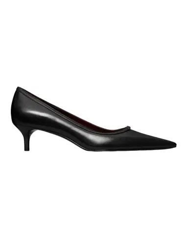 Tory Burch 45mm Double T Leather Buckle Pumps | Thumbnail 1 Tory Burch 45mm Double T Leather Buckle Pumps | Thumbnail 1