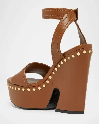 Givenchy 95mm Platform Leather Clog Sandals | Thumbnail 4 Givenchy 95mm Platform Leather Clog Sandals | Thumbnail 4