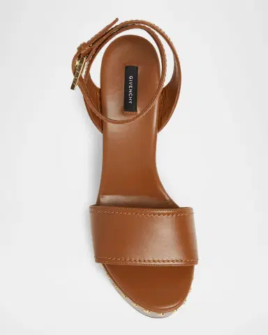 Givenchy 95mm Platform Leather Clog Sandals | Thumbnail 6 Givenchy 95mm Platform Leather Clog Sandals | Thumbnail 6