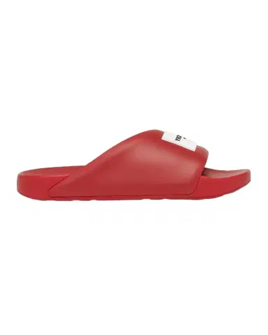 Givenchy Men's Label Slide Flat Rubber Sandals | Thumbnail 1 Givenchy Men's Label Slide Flat Rubber Sandals | Thumbnail 1