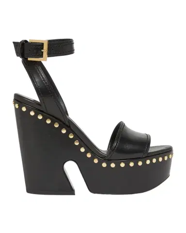 Givenchy 95mm Platform Leather Clog Sandals | Thumbnail 1 Givenchy 95mm Platform Leather Clog Sandals | Thumbnail 1
