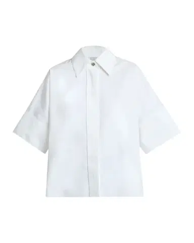 Givenchy Short-Sleeve Cotton Poplin Button-Down Shirt | Thumbnail 1 Givenchy Short-Sleeve Cotton Poplin Button-Down Shirt | Thumbnail 1