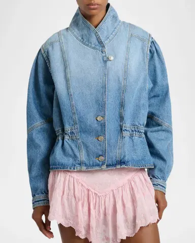 Isabel Marant Dolie Denim Jacket | Thumbnail 4 Isabel Marant Dolie Denim Jacket | Thumbnail 4