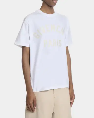 Givenchy Men's Logo Crewneck T-Shirt | Thumbnail 4 Givenchy Men's Logo Crewneck T-Shirt | Thumbnail 4