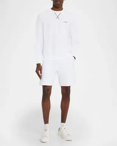 Givenchy Men's Couture Seam Fleece Logo Sweatshirt | Thumbnail 2 Givenchy Men's Couture Seam Fleece Logo Sweatshirt | Thumbnail 2