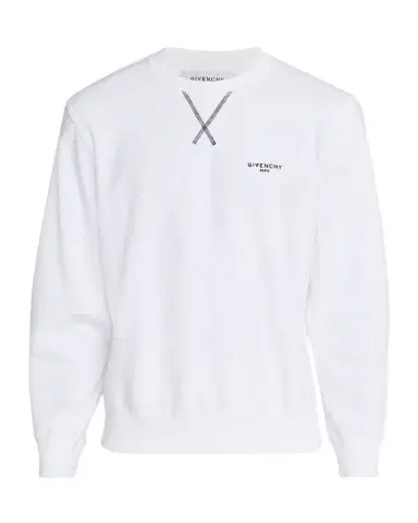 Givenchy Men's Couture Seam Fleece Logo Sweatshirt | Thumbnail 1 Givenchy Men's Couture Seam Fleece Logo Sweatshirt | Thumbnail 1