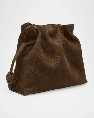 Loewe Flamenco Clutch Bag in Nubuck Leather | Thumbnail 3 Loewe Flamenco Clutch Bag in Nubuck Leather | Thumbnail 3